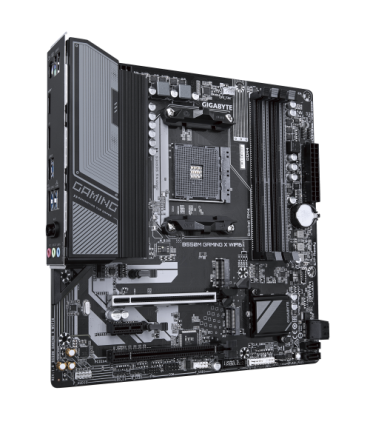 GIGABYTE B550M GAMING X WIFI6 Placa base - Procesadores AMD Ryzen 5000, VRM de 5+3 fases, hasta 3200 MHz DDR4, 1x M.2 PCIe 4.0..