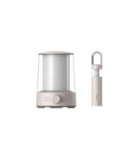 Xiaomi Linterna de Camping Multifuncion Bluetooth - 2 Linternas en 1 - Luces Duales Separables - Ajuste de Luz NiteCore Extreme.