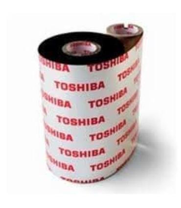 Toshiba AW1RE Cinta de Cera Original Rojo - Ancho 102mm, Longitud 300m Pack de 10