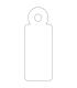 Apli Etiquetas Colgantes Blancas 13 x 34mm 1.000 U