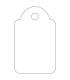 Apli Etiquetas Colgantes Blancas 18 x 29mm 1.000 U