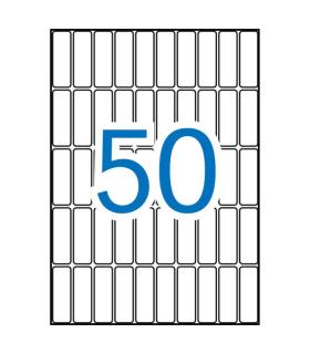 Apli Etiquetas A5 Blancas 13.0 x 40.0mm 15 Hojas