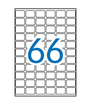 Apli Etiquetas A5 Blancas 16.0 x 22.0mm 15 Hojas