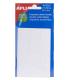 Apli Etiquetas Doble Frontal Blancas 20.0 x 50.0mm