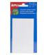 Apli Etiquetas Doble Frontal Blancas 31.0 x 100.0mm