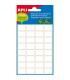Apli Etiquetas Minibolsa Blancas Ø 19.0mm 6 Hojas