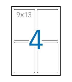 Apli Etiquetas Blancas Calidad Foto 88.9 x 127.0mm 10 Hojas