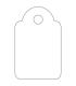 Apli Etiquetas Colgantes Blancas 15 x 24mm 200 U