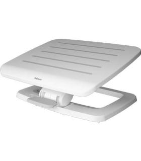 Fellowes Hana LT Plataforma Flexible con Ajuste Manos Libres - Superficie Antideslizante - Movimiento Activo - Color Blanco