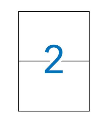 Apli Etiquetas Blancas Extrafuertes 210.0 x 148.0mm 100 Hojas