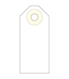 Apli Etiquetas con Arandela 60 x 26mm 1.000 U