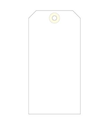 Apli Etiquetas con Arandela 140 x 70mm 1.000 Uds