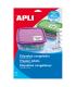 Apli Etiquetas Blancas Especial Congelador 63.5 x 33.9mm 10 Hojas