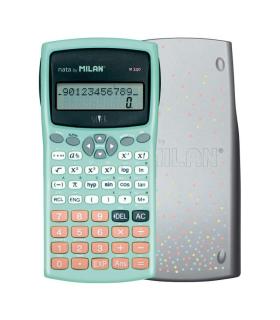 Milan M240 Calculadora Cientifica 10+2 Digitos - Pantalla de 2 Lineas - 240 Funciones Integradas Incluyendo 124 Cientificas - Ca