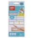 Apli Kids Pack de 35 Etiquetas Plastificadas Surtidas - Tres Tamaños: 46.5x10mm (14), 30.5x19mm (3), 30.6x11mm (18) - Alta Calid