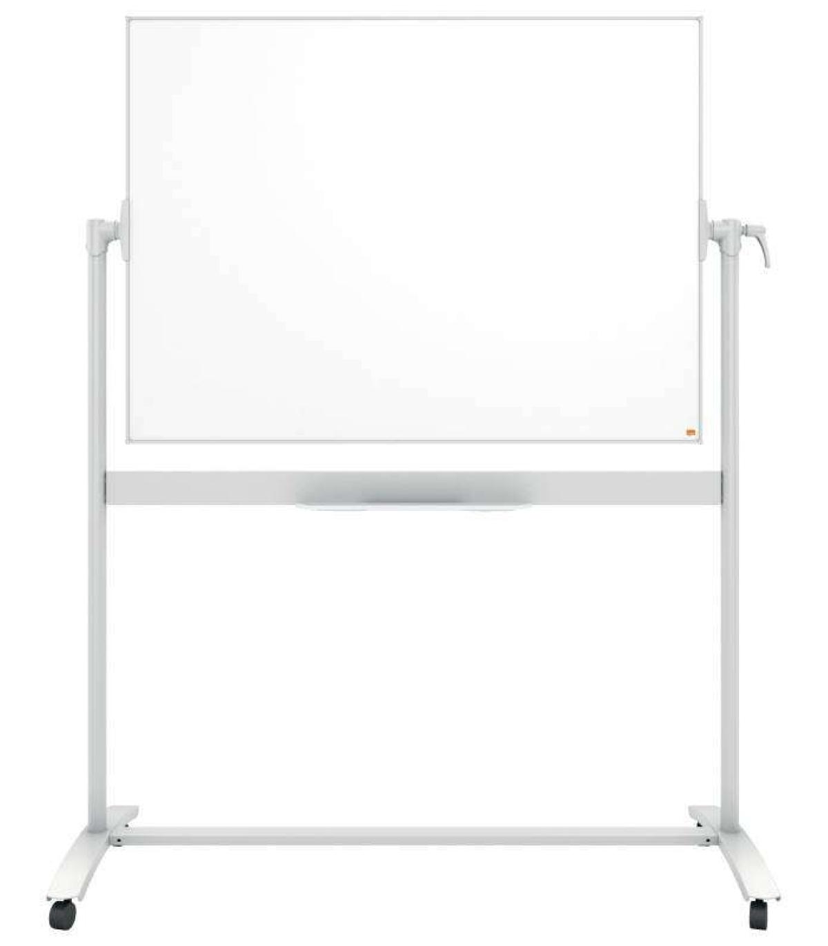Nobo Pizarra Blanca Movil Nano Clean Classic - 1200x900mm - Diseño Puntero - Blanco
