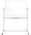 Nobo Pizarra Blanca Movil de Esmalte Classic - 1200 × 900mm - Diseño Puntero - Color Blanco