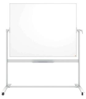 Nobo Pizarra Blanca Movil de Esmalte Classic - 1500x1200mm - Diseño Puntero - Color Blanco