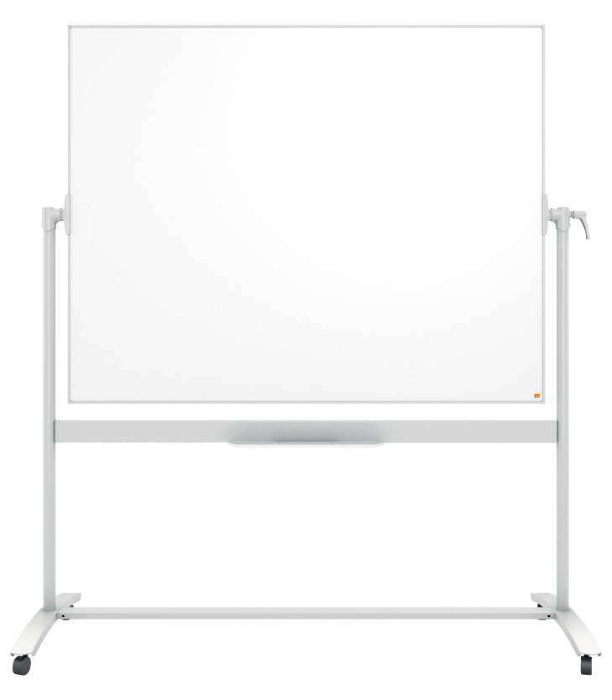 Nobo Pizarra Blanca Movil de Esmalte Classic - 1500x1200mm - Diseño Puntero - Color Blanco
