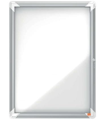 Nobo Vitrina Exteriores 4 Hojas A4 Superficie Blanca Magnetica 532x692x45mm Segura Aluminio
