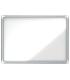 Nobo Vitrina Exteriores 8 Hojas A4 Superficie Blanca Magnetica - 692x972x45mm - Puerta Seguridad Cerradura Marco Aluminio - Resi