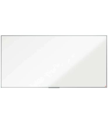 Nobo Essence Pizarra Magnetica de Acero Vitrificado 2400x1200mm - Montaje en Esquinas - Superficie de Borrado Superior - Color..