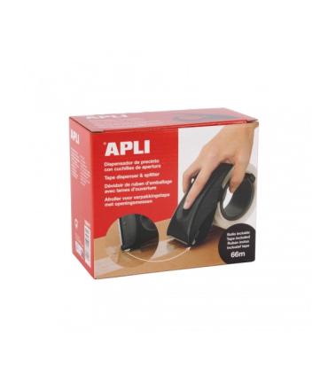 Apli Dispensador de Precinto Multifuncional - Cuchilla Incorporada - Diseño Ergonomico - Material ABS de Alta Calidad - Robusto.