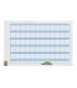 Nobo Performance Planificador Anual de Pizarra Magnetica 720x50x1030mm - Incluye Kit de Planificacion de Imanes