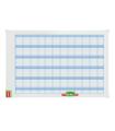 Nobo Performance Planificador Anual de Pizarra Magnetica 720x50x1030mm - Incluye Kit de Planificacion de Imanes