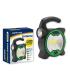 Jupiter Linterna COB+1 LED - Foco Bombilla 160lm, Foco LED 60lm - Funciona con 3 Pilas AA (No Incluidas) - Color Negro/Verde