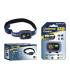 Jupiter Linterna Frontal LED 200lm + COB 50lm - Resistencia IP65 - Goma Ajustable para Cabeza - Funciona con 3 Pilas AAA (No Inc