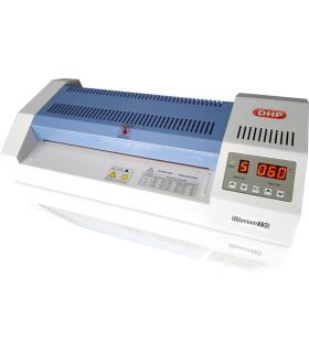 DHP Titanium 330 Plastificadora A3 4 Rodillos - Calentamiento en 3-4 Minutos - Para Fundas hasta 125 micras - Pantalla LCD - Col