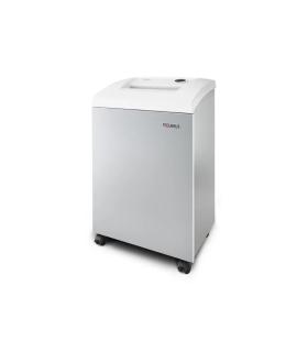 Dahle 106 Destructora de Papel Manual Corte en Tiras P-2 - Destruye hasta 22 Hojas - Papelera de 60L - Ruedas Giratorias con Fre