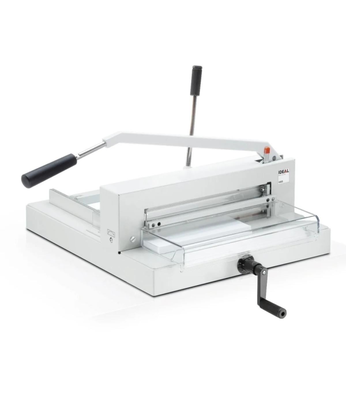 DHP IDEAL 4305 Guillotina para Gruesos de Palanca con Capacidad hasta 500 Hojas (70 g/m²) - Hoja de Acero Aleman - Palanca..