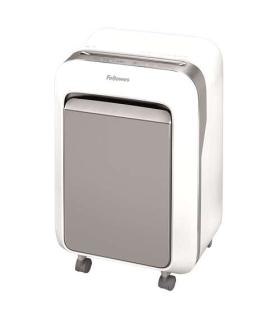 Fellowes LX211 Destructora de Papel Manual Microcorte - Destruye hasta 15 Hojas - 23L - Color Blanco