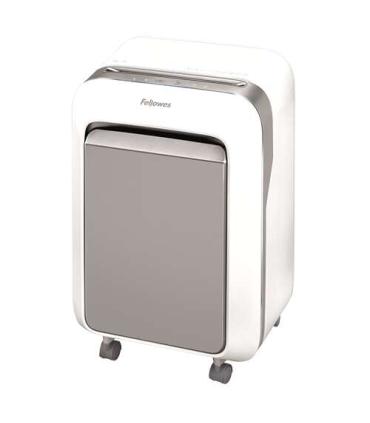 Fellowes LX211 Destructora de Papel Manual Microcorte - Destruye hasta 15 Hojas - 23L - Color Blanco