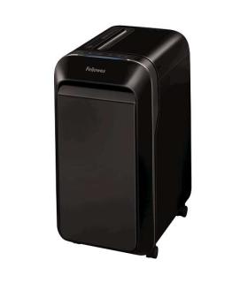 Fellowes LX221 Destructora de Papel Manual Microcorte P-5 - Destruye hasta 20 Hojas - Papelera de 30L - Color Negro