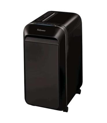 Fellowes LX221 Destructora de Papel Manual Microcorte P-5 - Destruye hasta 20 Hojas - Papelera de 30L - Color Negro