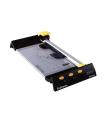 Fellowes Electron A4 Cizalla de Rodillo - Recorta hasta 10 Hojas - Longitud de Corte 320mm - 4 Cuchillas Incluidas- Cabezal Bi-D