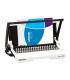 Fellowes Star+ 150 Encuadernadora Manual A4 para Canutillo de Plastico - Perfora hasta 15 Hojas - Encuaderna hasta 150 Hojas