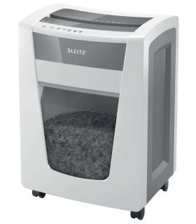 Leitz Office PRO P5 Destructora de Papel - Inteligente, Silenciosa y Segura - Destruye 15 Hojas - Papelera de 30 L - Micro Corte