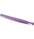 Fellowes Crystal Reposamuñecas Flexible de Gel para Teclado - Resistente a las Manchas - Color Violeta