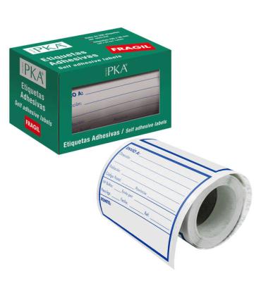 Dohe Rollo de 200 Etiquetas Adhesivas Pre-Impresas - 109x82mm - Ideal para Expedicion de Paquetes