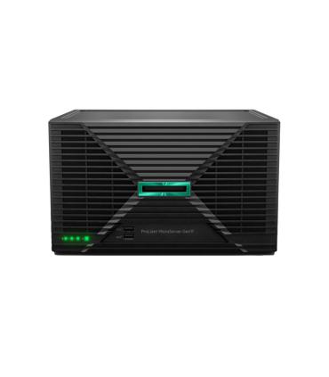 HPE ProLiant MicroServer Gen11 Servidor Intel Pentium G7400 - 16GB - 1TB SSD - DisplayPort y VGA - USB-A 3.2 Gen1 y Gen2