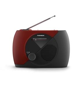 Thomson RT353 Radio FM Portatil - Color Ganate/Negro