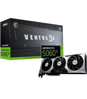 MSI VENTUS GeForce RTX 5060 TI 16G 3X OC NVIDIA 16 GB GDDR7