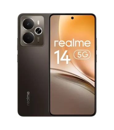 realme 14 16,9 cm (6.67") SIM doble Android 15 5G 12 GB 256 GB 5860 mAh Negro