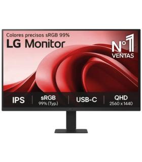 LG 27U631A-B Monitor LED 27" IPS QHD 100Hz HDR - Respuesta 5ms - Ajustable de Inclinacion - HDMI, USB-C - VESA 100x100