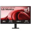 LG 27U631A-B Monitor LED 27" IPS QHD 100Hz HDR - Respuesta 5ms - Ajustable de Inclinacion - HDMI, USB-C - VESA 100x100