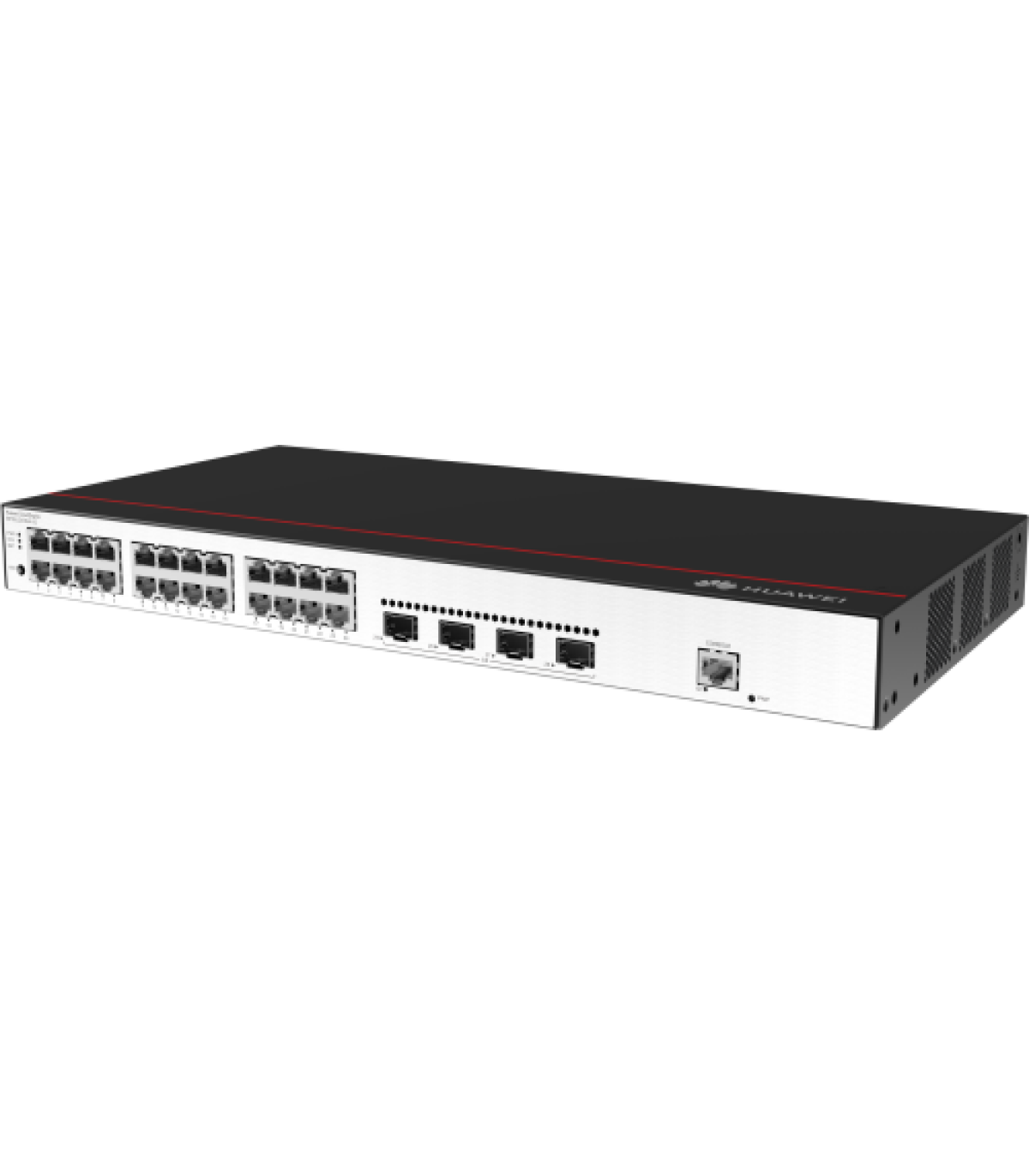 Huawei CloudEngine S5735-L24T4S-A-V2 Gestionado L3 Gigabit Ethernet (10/100/1000) 1U Negro, Plata
